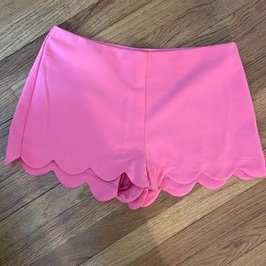 Highwaisted Scalloped Shorts (Lilly Inspired) - Size Large (NWOT)